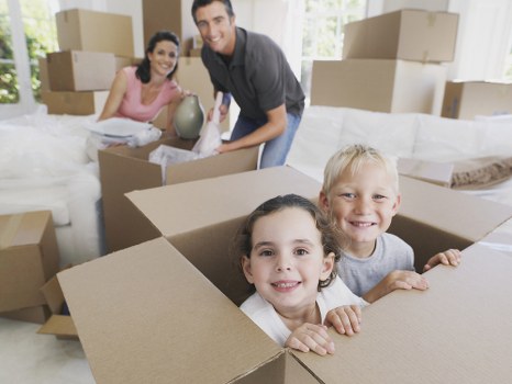 Man and van pricing overview in Paddington with moving boxes and furniture