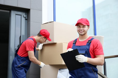 Local movers handling fragile items in Paddington