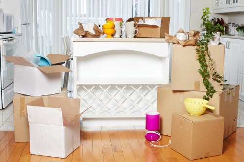 Professional moving assistance in Paddington near apartment buildings