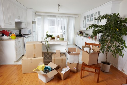 Careful furniture loading for a local move in Paddington