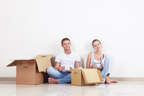 Local van service helping with residential moving in Paddington