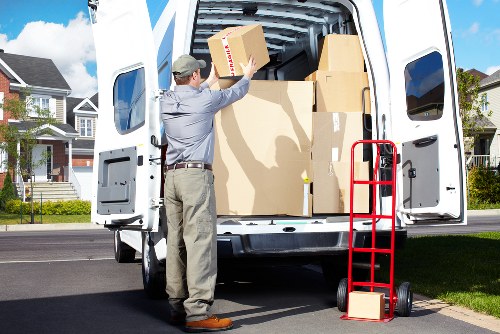 Final delivery process with careful safety procedures