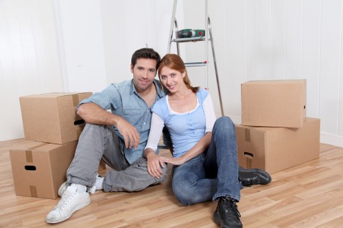 Packing and furniture protection for a local house move