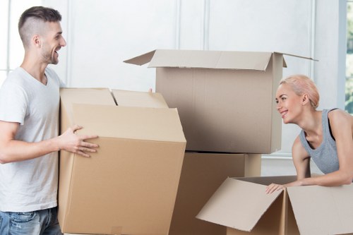 Packing and moving support for an apartment relocation in Paddington