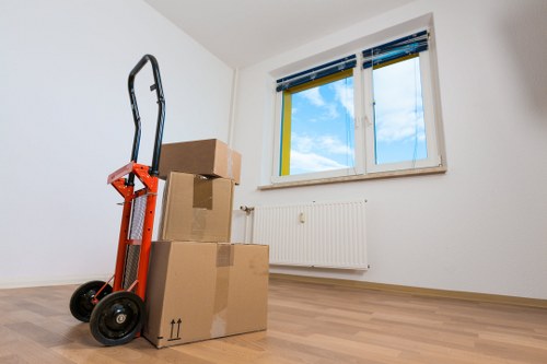 Commercial removal vehicle hire for offices in Paddington