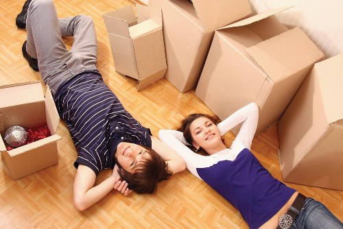 Packing and transporting office furniture during a Paddington relocation