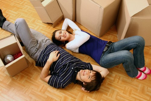 Residential moving boxes and protective packing materials in Paddington