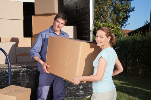 Packing and preparing items for storage in Paddington